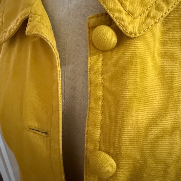 J. Crew Mustard Yellow Women's Blazer - Picture 2 of 6